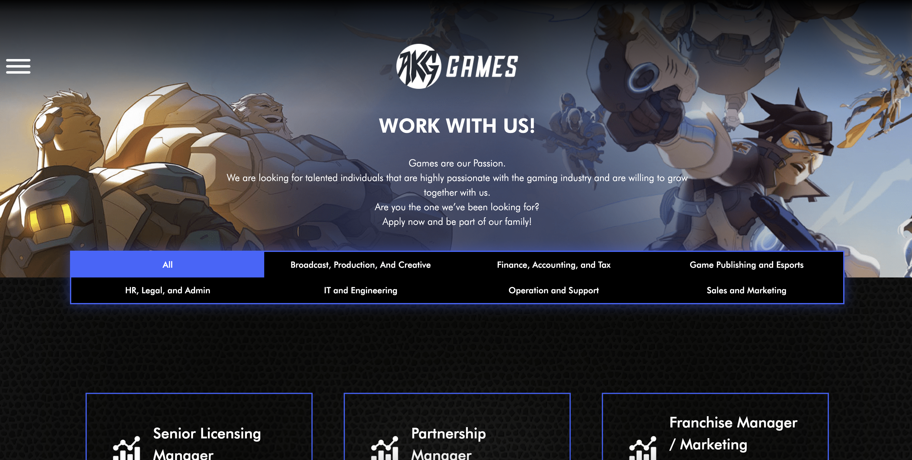 Career Page