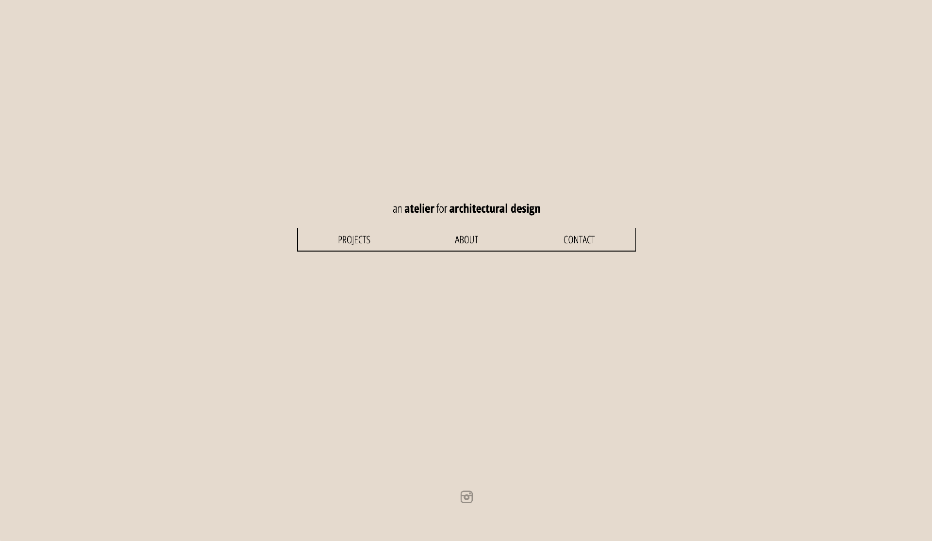 Anatelier Design Studio Website