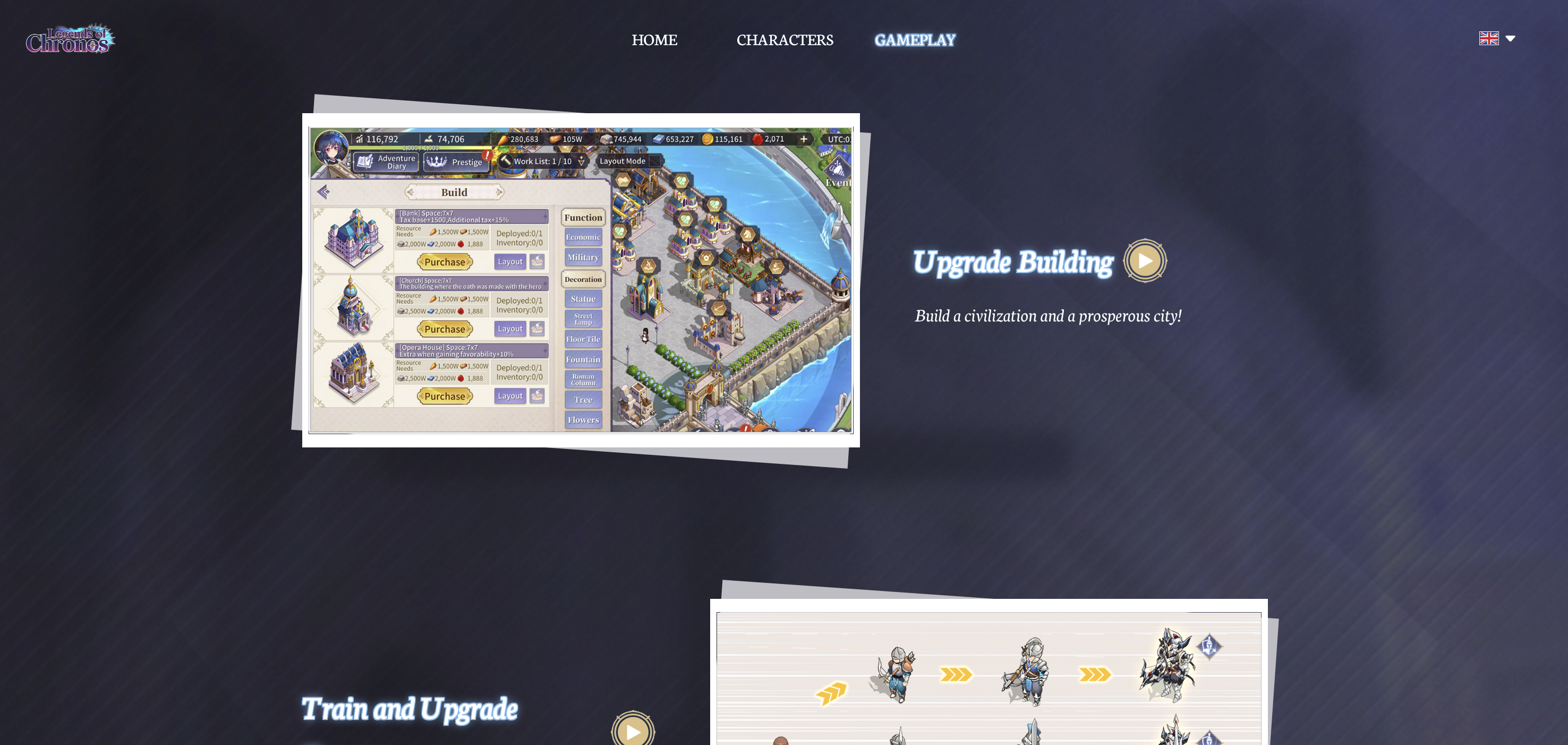 Gameplay Page
